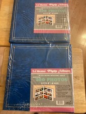 Pioneer Le Memo Refillable Photo Album Blue 200 Photos Up To 4" X 6" MP-46