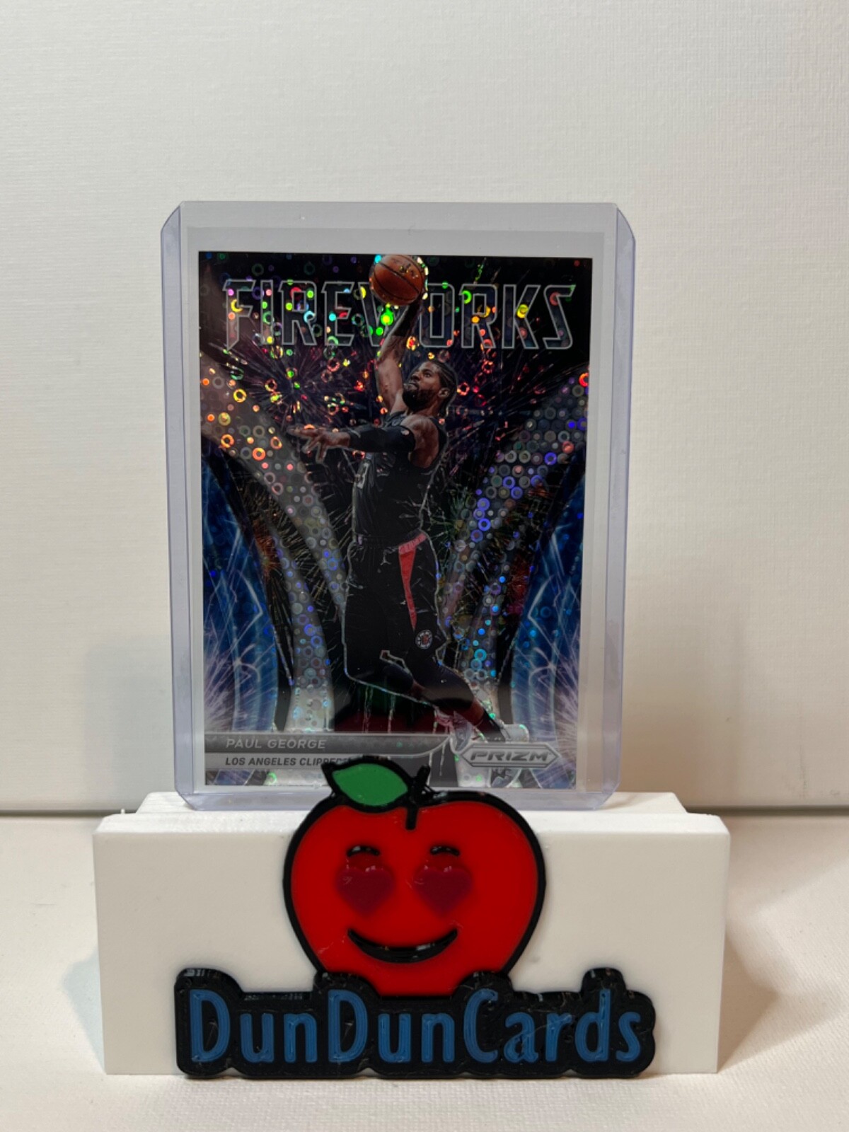 2021-22 Panini Prizm Fireworks Fast Break #22 Paul George