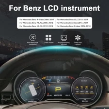 For Mercedes Benz GL ML R/G GLS Class Car LCD Dashboard Cluster Digital Panel