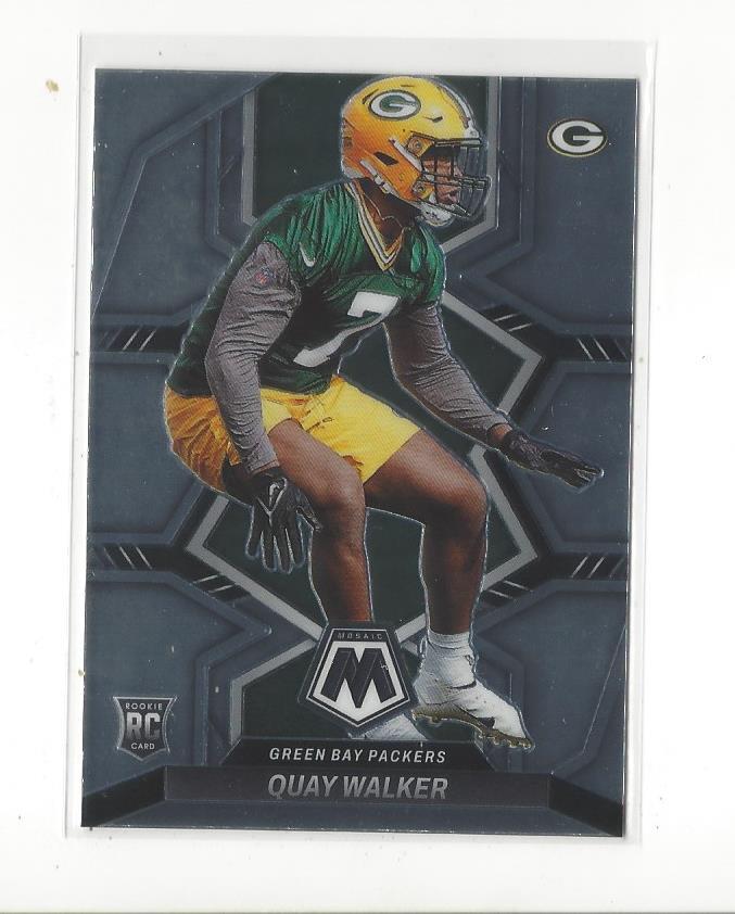 2022 Panini Mosaic #372 Quay Walker RC Rookie Packers