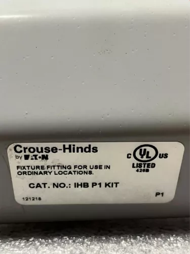 EATON CROUSE-HINDS IHB-P1-KIT PENDANT MOUNT BRACKET IHB 8L-32L