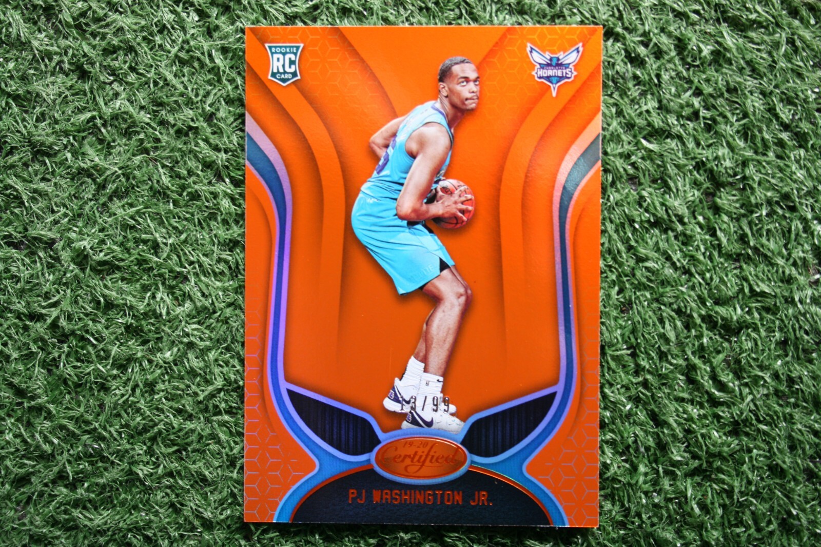 PJ Washington 2019-20 Panini Certified #161 Mirror Orange /99 Rookie RC