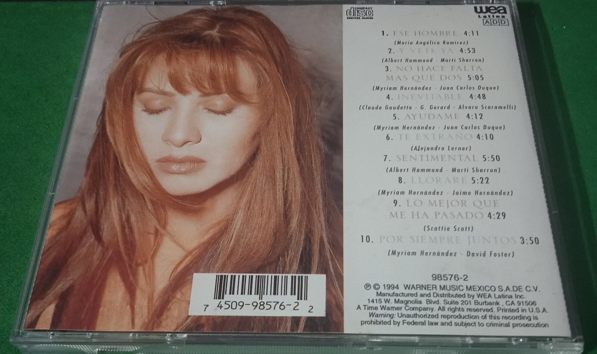 Myriam Hernandez by Myriam Hernández (CD-1994) | eBay