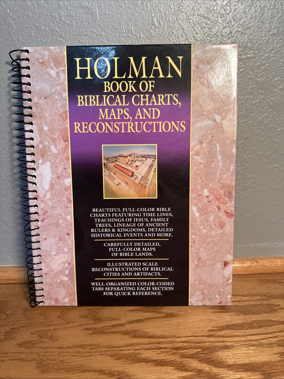 Holman Book of Biblical Charts, Maps, and Reconstructions Hardcov
