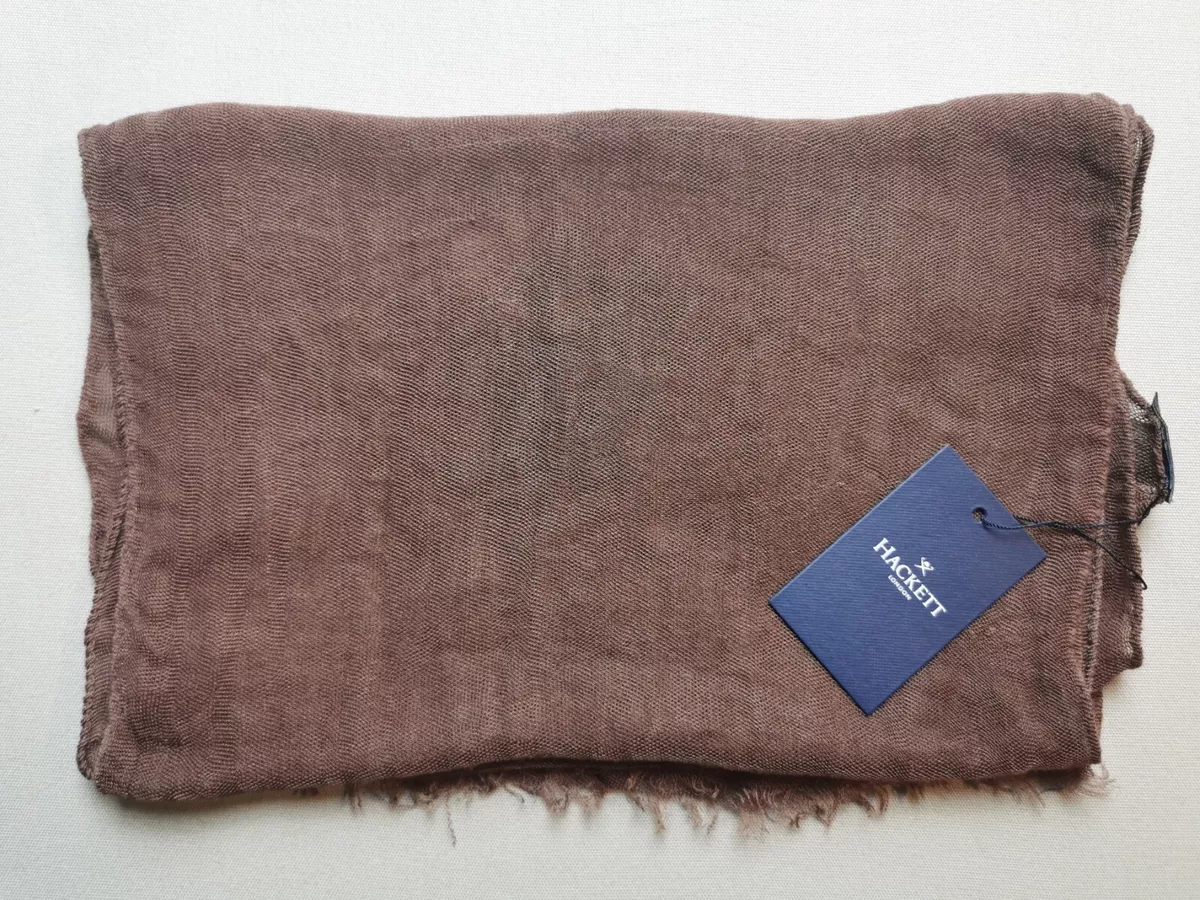 Hackett top cashmere scarf