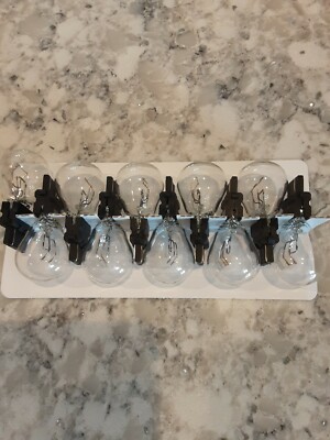 a box of ten bulbs 3057 S8 D.F. WEDGE 12.8/14V 2.10/.48A 32/2CP 9441839 ...