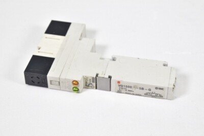 SMC VQ1300NR-5B-Q, 5/3-Wege-Elekromagnetventil Flanschversion