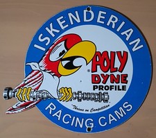 Iskenderian Polydyne Racing Cams Sign Poly Signs Race Car Mens Classic Cars Iskenderian Polydyne Racing Cams Sign Poly Signs Race Car Mens Classic Cars