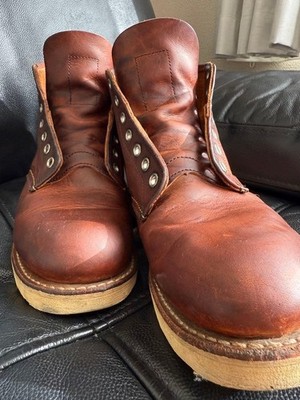 Red Wing 9111 Boots Leather Brown US:7.5D From Japan 057771d | eBay