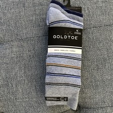 GOLDTOE Edition Mens Comfort Dress Crew Socks, 3-Pack Size 6-12.5