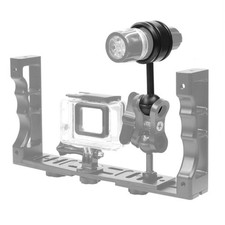 Underwater Lamp Clamp with Ball Mount for Camera Lighting Placement