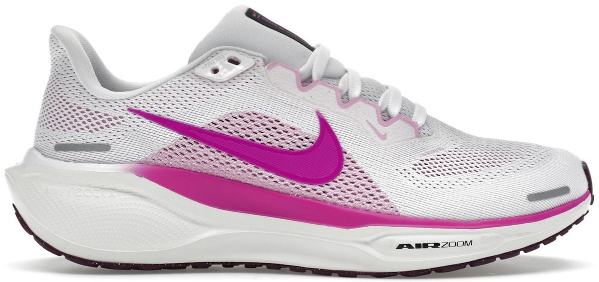 Nike Air Zoom Pegasus 41 White Hyper Violet W for sale | eBay