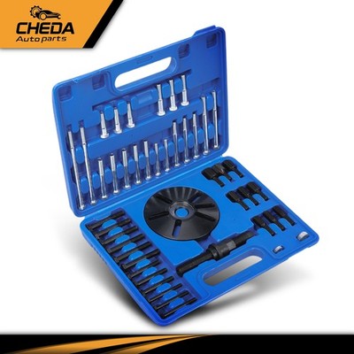 Harmonic Balancer Puller Removal & Installer Tool Set Flywheel Crankshaft Kit
