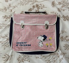 VTG 1965 Peanuts: Snoopy Woodstock Vinyl Canv...