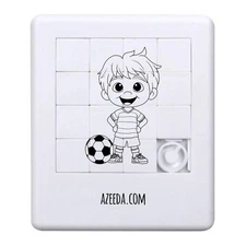 'Football Player Boy' Sliding Puzzle (PZ00034082)