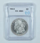 1904-O Morgan Silver Dollar MS63 ICG *7617