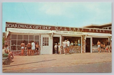 Postcard Stores on Promenade Sea Isle City New Jersey NJ