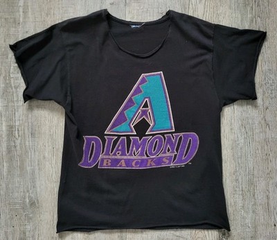 Diamond Backs Shirt 1995 Has Been Trimmed Size In Pictures (C220)