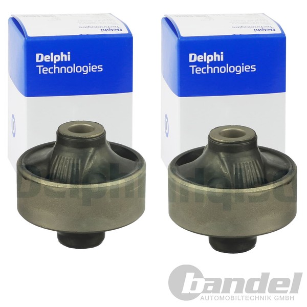 2X Delphi Querlenkerlager Buchsen Vorderachse Passend FüR Chevrolet Aveo Links+R-image