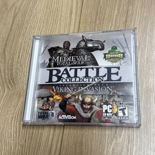 Medieval Total War Battle Collection PC CD-ROM Viking Invasion Expansion ESRB T