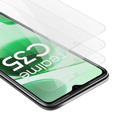 3x Panzerfolie für Realme C35 / Narzo 50A PRIME Schutz Folie Tempered
