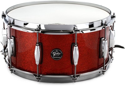 Gretsch Drums Renown Snare Drum - 6.5'' x 14'' - Burnt Orange Sparkle - Sweetwater