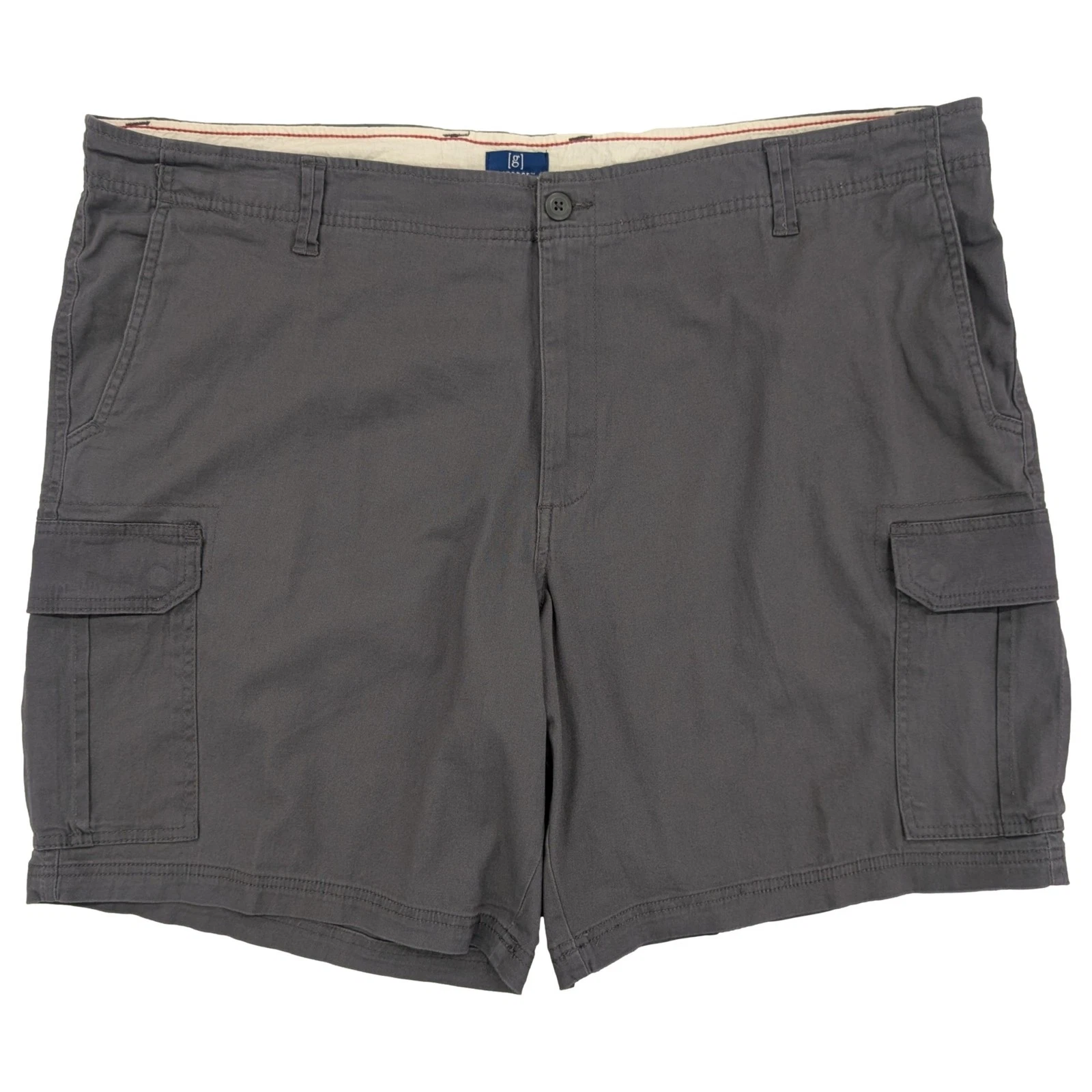 George Mens Gray Cargo Shorts 46