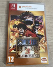 NEU Nintendo Switch Spiel One Piece Pirate Warriors 3 Game Deluxe Key Code