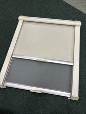 Caravan motorhome cassette blind with flynet Seitz 52.5 W X 62.5 D Cms