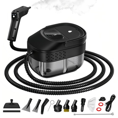 #ad #ad Pressurized Handheld Steam Cleaner 2500W 54oz Large Capacity Steamer with 3 ... $128.96