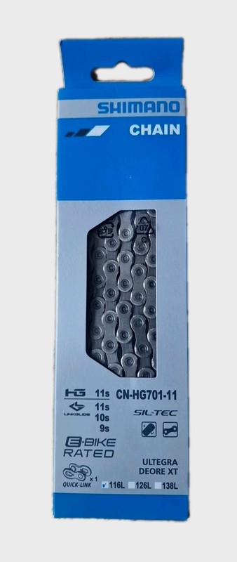 Shimano 11-Speed Chain CN-HG701-11 Ultegra Deore XT 116 Links