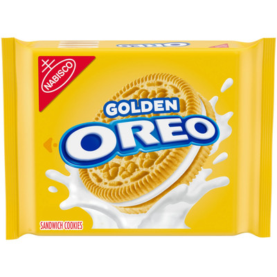 OREO Golden Sandwich Cookies, Easter Baking, Easter Snacks, 13.29 Oz