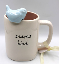 Rae Dunn Mama Bird Mug Cup with Charm Coffee Tea 20oz