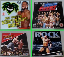 WWE Magazine / Toys R Us DVD - Kofi / Main Event / Rock / SummerSlam RARE