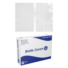 Bottle Covers, Transparent Disposable Plastic Bags for Protecting Bottles, Non-S