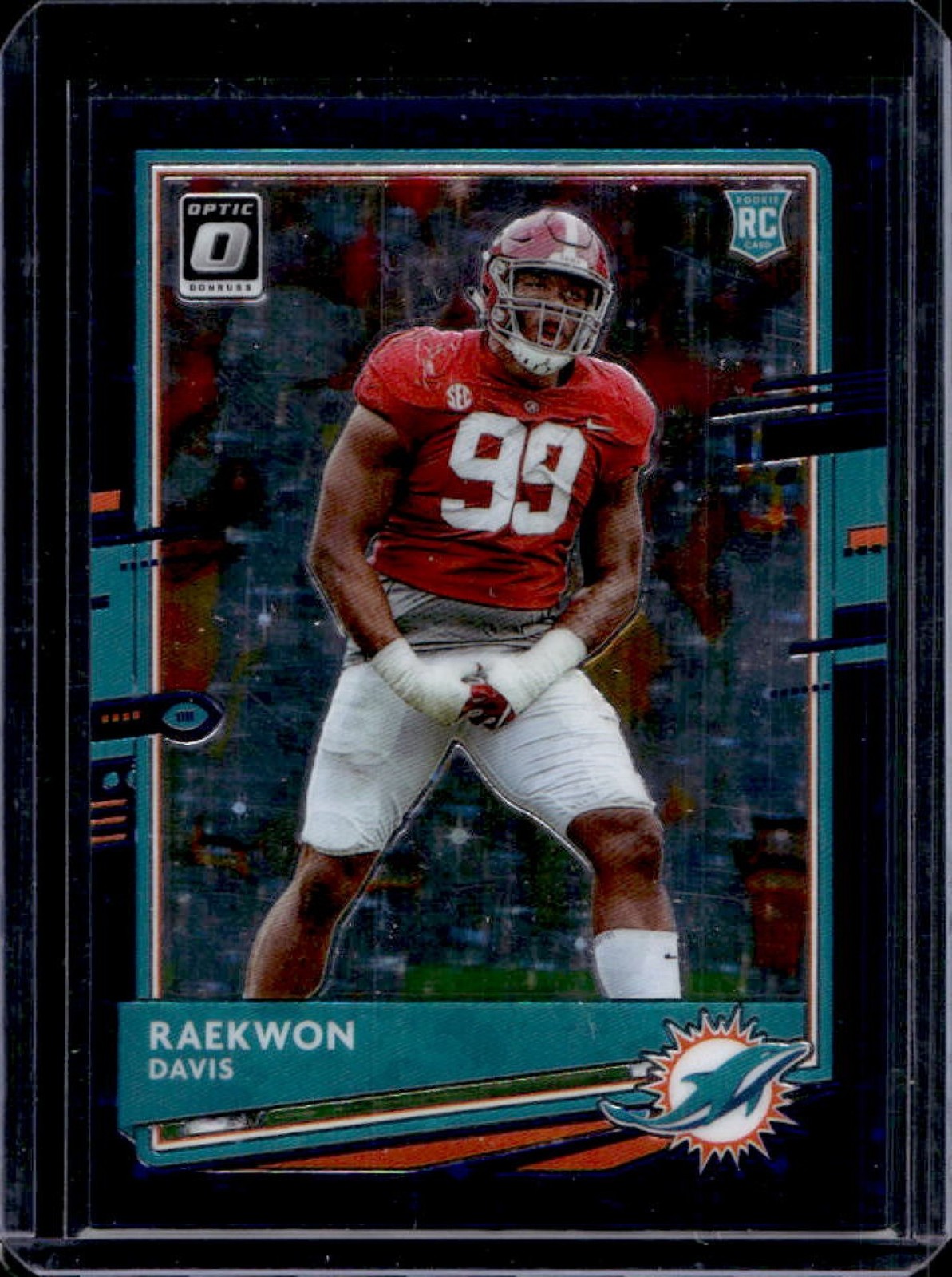 Raekwon Davis Panini Donruss Optic #134 Purple Stars