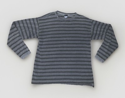 Vintage Gramicci Long Sleeve Shirt Mens Large Gray Geometric