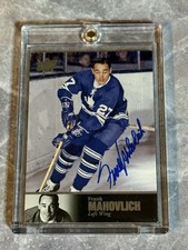 Frank Mahovlich 2017-18 Ultimate Collection Autograph 1997 Legends Maple Leafs