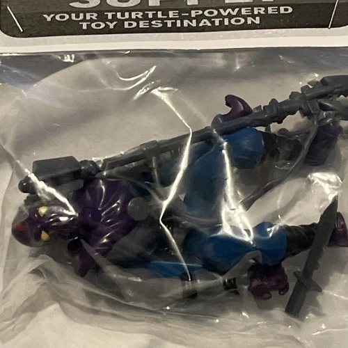 Vintage 1988 TMNT Foot Soldier Foot Clan Playmates  Action Figure 100% Complete