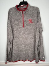 Champion Mens XL University Of Dayton Flyers 1/4 Zip Performance Pullover