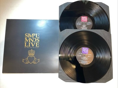 Simple Minds - Live In The City Of Light - 2xLP 1987 A1/B2/C2/D1 Vgc+/nr.mint