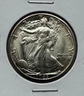 1945 50C Walking Liberty Half Dollar. 90% Silver MS Mint State Details #5663