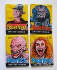 4 1988 TOPPS FRIGHT FLICKS WAX PACKS 9 CARDS 1- STICKER 1 STICK BUBBLE GUM EACH — photo 1
