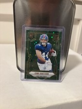 2025 Panini Donruss Elite Cam Skattebo Green Disco Rookie RC #153 NY Giants