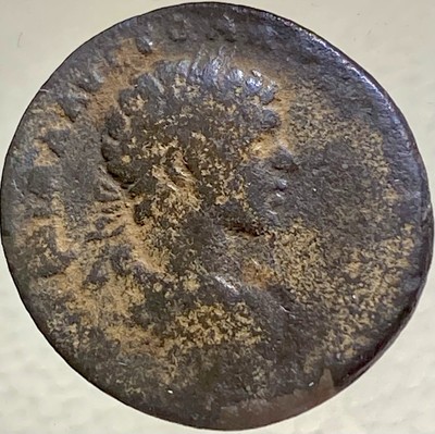 Ancient Roman Coin Emperor Severus Alexander 222-235 AD Sestertius Tyche Genuine