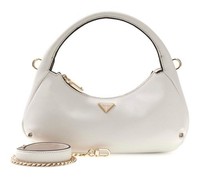 Guess Gilda Mini Hobo UmhäNgetasche Handtasche Tasche Cream White Creme Neu