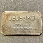 Engelhard 1oz Silver Bar .999 Fine - JELENKO Dental Health Promo - 1500 Minted