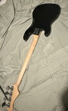 4 Stringed Nevada Bass Guitar With New Strings Amp Wires And Electric Tuner.