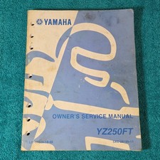 2016 Yamaha YZ250FX Motorcycle Owners Service Manual