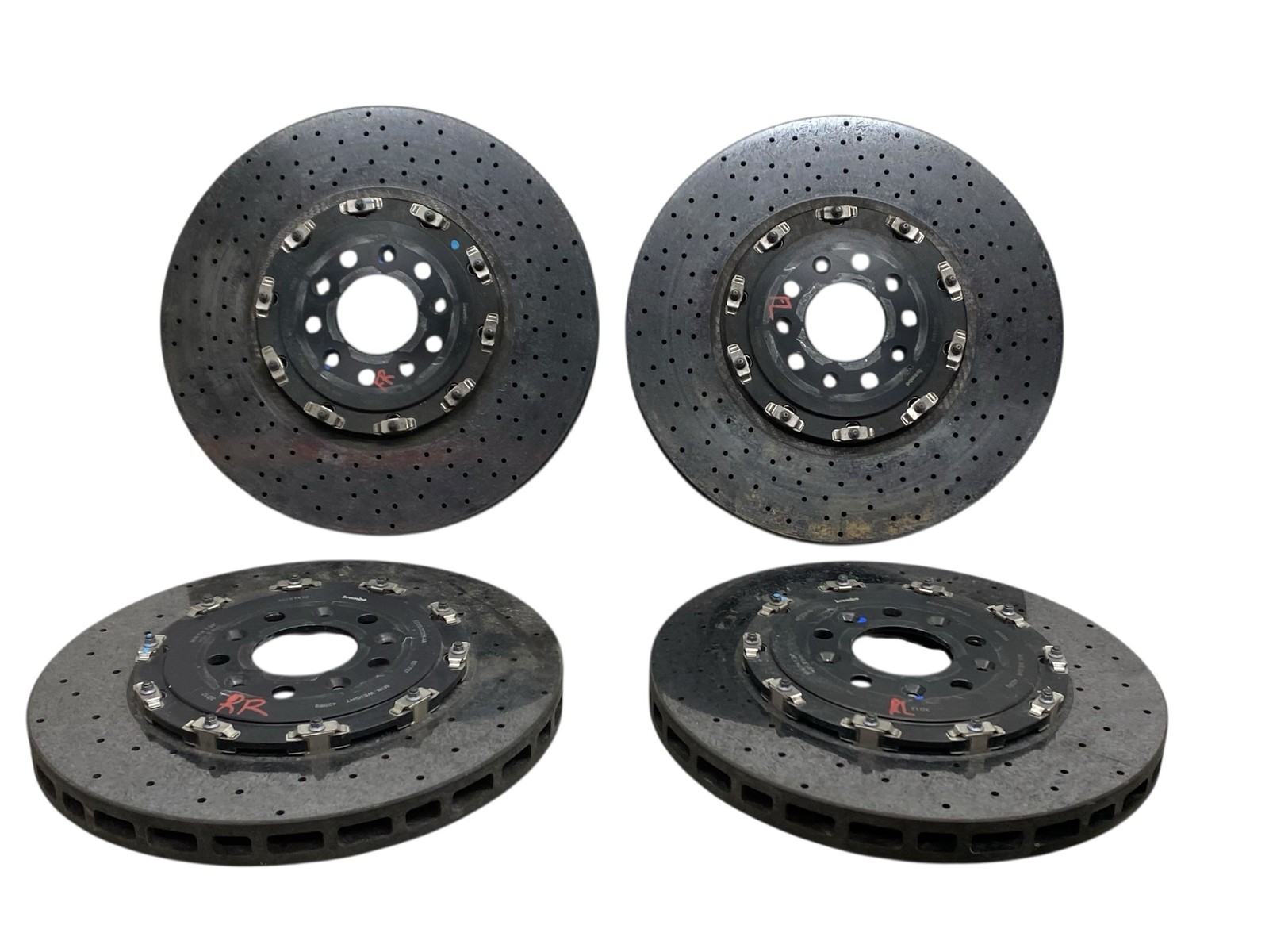 2013-2016 Aston Martin Front Rear Brembo Brake Caliper & Brake Rotor Set *23k*